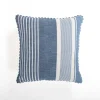 Kirkland's Home Blue Malibu Stripes Pillow- Pillows