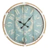 Kirkland's Home Blue Metal And Rope Wall Clock- Clocks