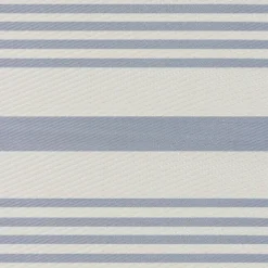 Kirkland's Home Blue Modern Stripes Outdoor Area Rug, 4X6- Outdoor Rugs