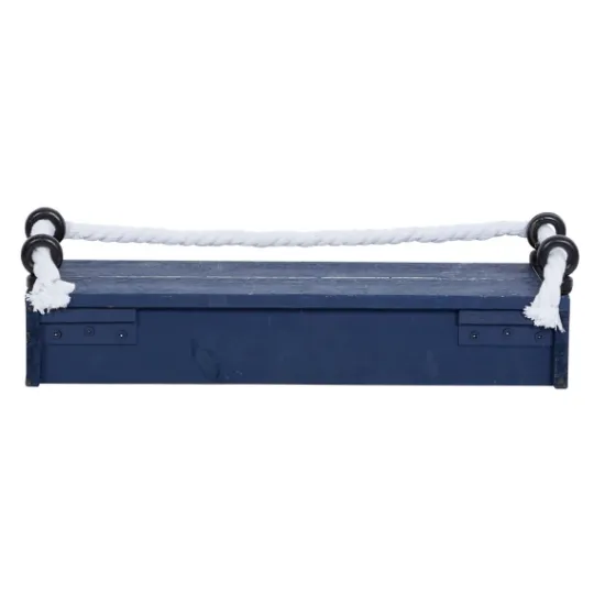 Kirkland's Home Blue Nautical 3-Pc. Wood Shelves- Shelves
