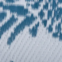 Kirkland's Home Blue Pineapple Indoor/Outdoor Area Rug, 4X6- Outdoor Rugs