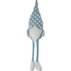 Kirkland's Home Blue Polka Dotted Gnome Shelf Sitter- Statues & Figurines