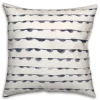 Kirkland's Home Blue Watercolor Dot Chain Pattern Pillow- Pillows