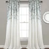 Kirkland's Home Blue Weeping Flower Curtain Panel Set, 95 In.- Curtains & Drapes