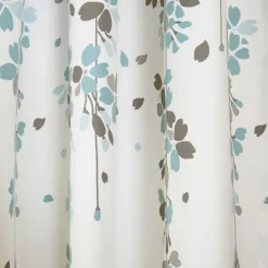 Kirkland's Home Blue Weeping Flower Curtain Panel Set, 95 In.- Curtains & Drapes