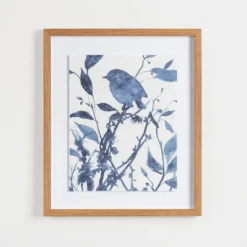 Kirkland's Home Bluebird On Branch Ii Framed Art Print- Framed Art