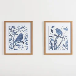 Kirkland's Home Bluebird On Branch Ii Framed Art Print- Framed Art