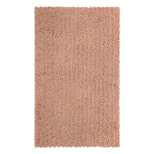 Kirkland's Home Blush Chenille Bath Mat, 45 In.- Bathroom Rugs