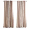 Kirkland's Home Blush Chenille Stripe Curtain Panel, 84 In.- Curtains & Drapes