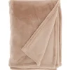 Kirkland's Home Blush Faux Sheared Mink Throw- Blankets & Throws