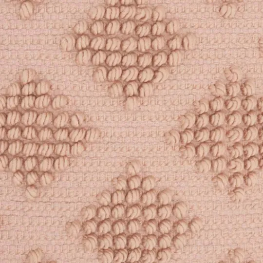 Kirkland's Home Blush Knotted Diamond Throw Pillows, Set Of 2- Pillows