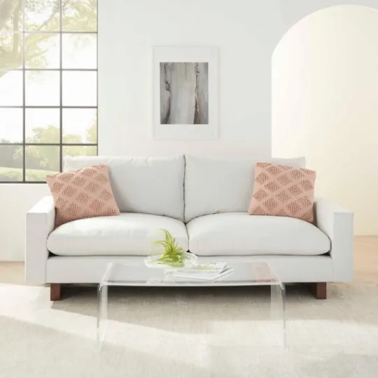 Kirkland's Home Blush Knotted Diamond Throw Pillows, Set Of 2- Pillows