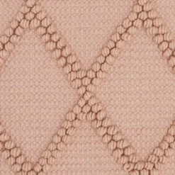 Kirkland's Home Blush Knotted Lattice Throw Pillows, Set Of 2- Pillows