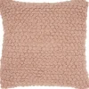 Kirkland's Home Blush Looped Yarn Wool Pillow- Pillows