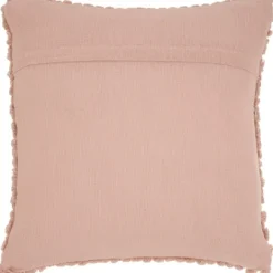 Kirkland's Home Blush Looped Yarn Wool Pillow- Pillows