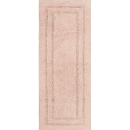 Kirkland's Home Blush Reversible Cotton Bath Mat, 60 In.- Bathroom Rugs