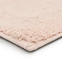Kirkland's Home Blush Reversible Cotton Bath Mat, 60 In.- Bathroom Rugs