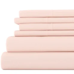 Kirkland's Home Blush Ultra Soft 6-Pc. Full Sheet Set- Bed Sheets