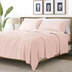 Kirkland's Home Blush Ultra Soft 4-Pc. Full Sheet Set- Bed Sheets