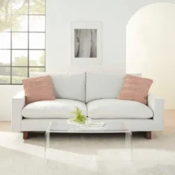 Kirkland's Home Blush Woven Stripes Throw Pillows, Set Of 2- Pillows