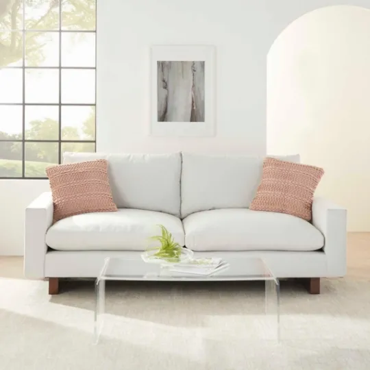 Kirkland's Home Blush Woven Stripes Throw Pillows, Set Of 2- Pillows