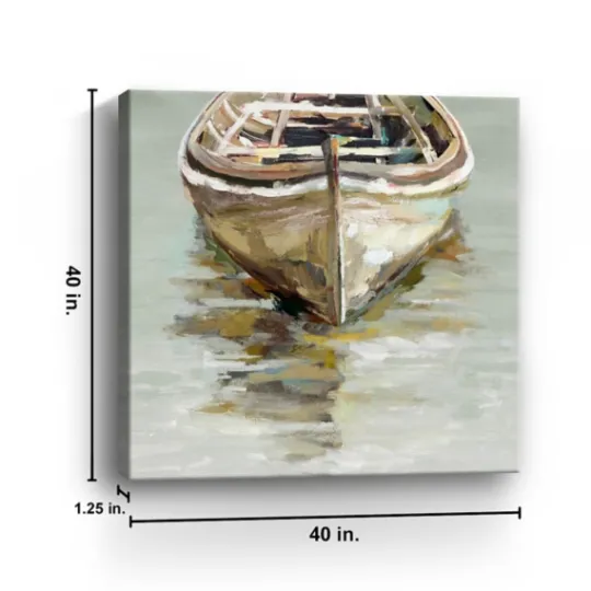 Kirkland's Home Boats Giclee Canvas Art Print- Canvas Art