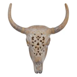 Kirkland's Home Bohemian Bull Wall Plaque- Wall Plaques