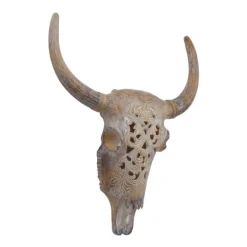 Kirkland's Home Bohemian Bull Wall Plaque- Wall Plaques