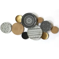 Kirkland's Home Boho Medley Plates Wall Plaque- Wall Plaques