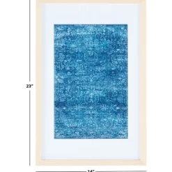 Kirkland's Home Bold Framed Textile Wall Plaque- Wall Plaques
