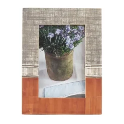 Kirkland's Home Bone Textured Two Tone Picture Frame, 4X6- Picture Frames