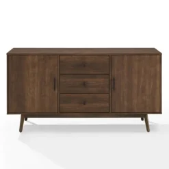 Kirkland's Home Bonnie Brown Midcentury Sideboard Cabinet- Cabinets & Sideboards