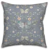 Kirkland's Home Botanical Butterfly Throw Pillow- Pillows