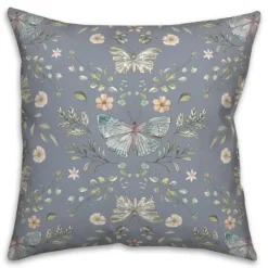 Kirkland's Home Botanical Butterfly Throw Pillow- Pillows