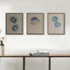 Kirkland's Home Botanical Framed Linen Canvas Art Print, Set Of 3- Framed Art