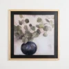 Kirkland's Home Botanical In Blue Vase Framed Art Print- Framed Art