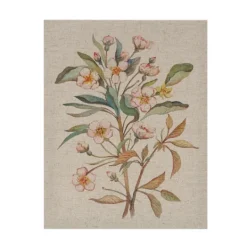 Kirkland's Home Botanical Linen Art Prints, Set Of 3- Canvas Art