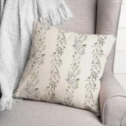 Kirkland's Home Botanical Vines Pillow- Pillows