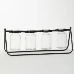 Kirkland's Home 4-Bottle Runner Vase- Vases