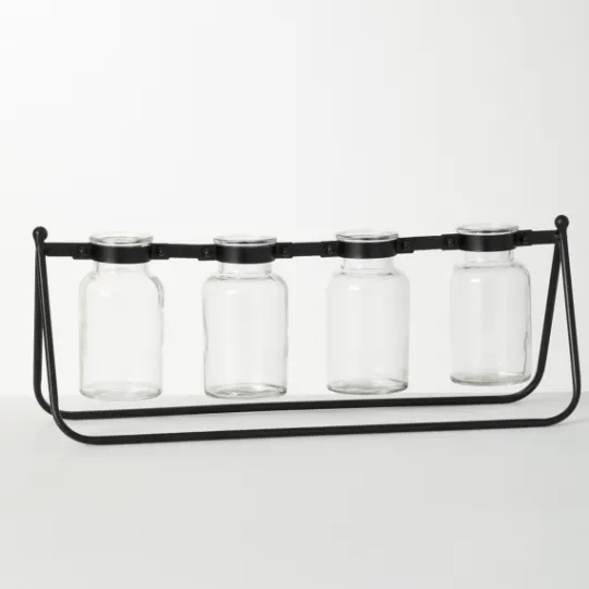 Kirkland's Home 4-Bottle Runner Vase- Vases