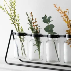 Kirkland's Home 4-Bottle Runner Vase- Vases