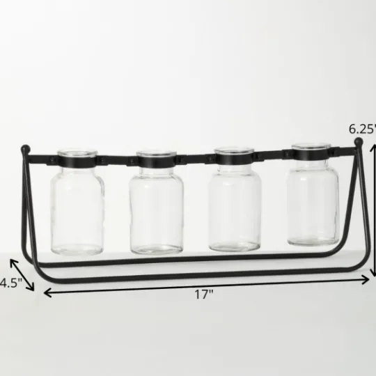 Kirkland's Home 4-Bottle Runner Vase- Vases