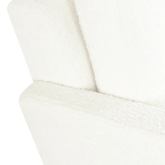 Kirkland's Home Boucle Wood Frame Accent Chair- Accent Chairs