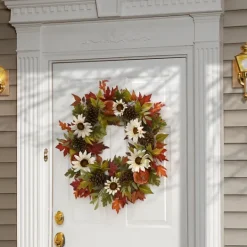 Kirkland's Home Bountiful Sunflowers Autumn Blend Wreath- Wreaths