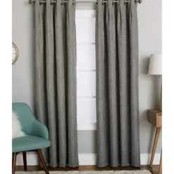 Kirkland's Home Box Pleated Single Curtain Panel, 84 In.- Curtains & Drapes