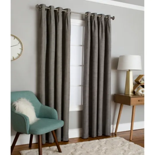 Kirkland's Home Box Pleated Single Curtain Panel, 84 In.- Curtains & Drapes