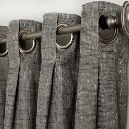 Kirkland's Home Box Pleated Single Curtain Panel, 84 In.- Curtains & Drapes