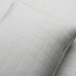 Kirkland's Home Box Stitch Cotton Full/Queen 3-Pc. Quilt Set- Quilts