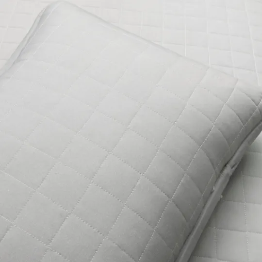 Kirkland's Home Box Stitch Cotton King 3-Pc. Quilt Set- Quilts