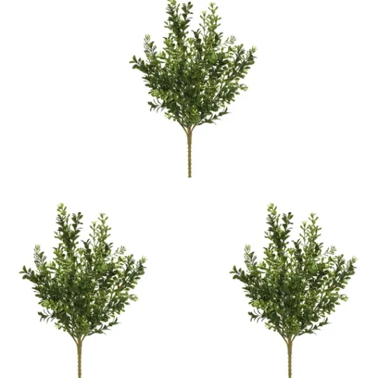 Kirkland's Home Boxwood Bush Stems, Set Of 3- Stems & Bouquets